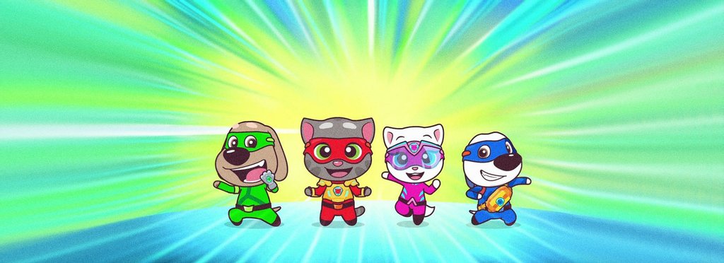 Постер сериала Говорящий Том: Герои