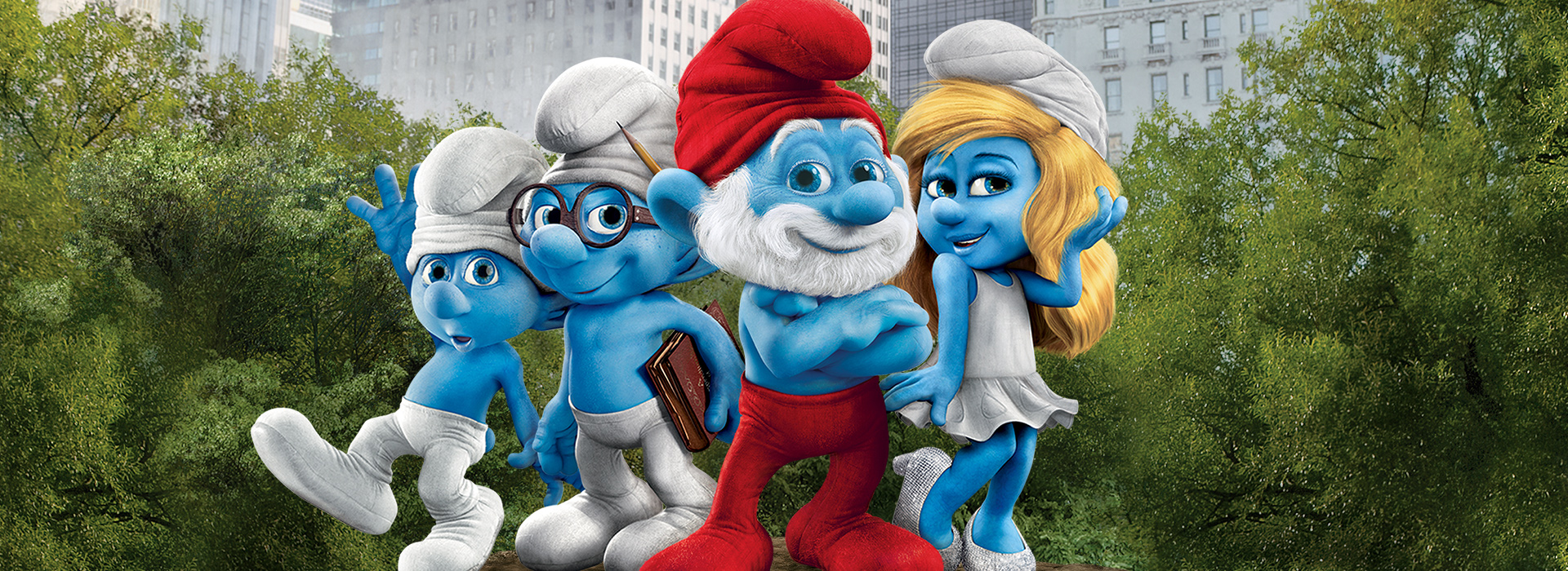 Movie poster The Smurfs