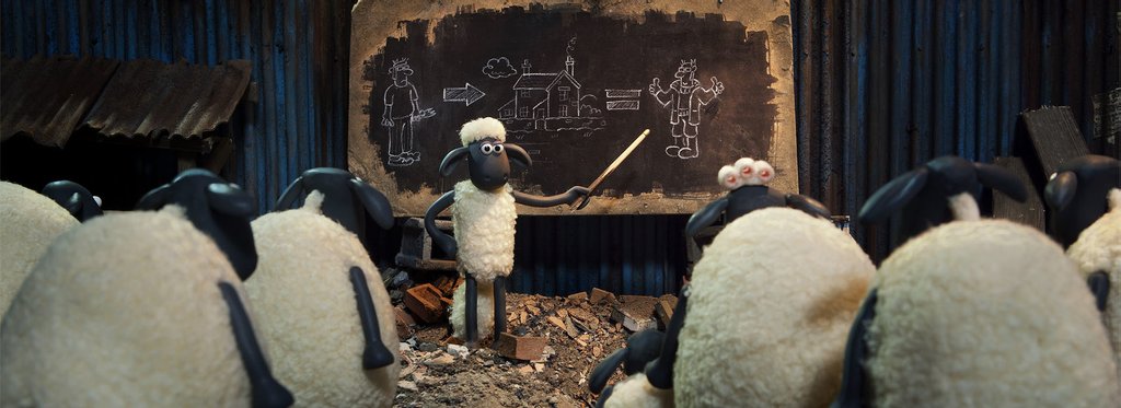 Movie poster Shaun the Sheep Movie