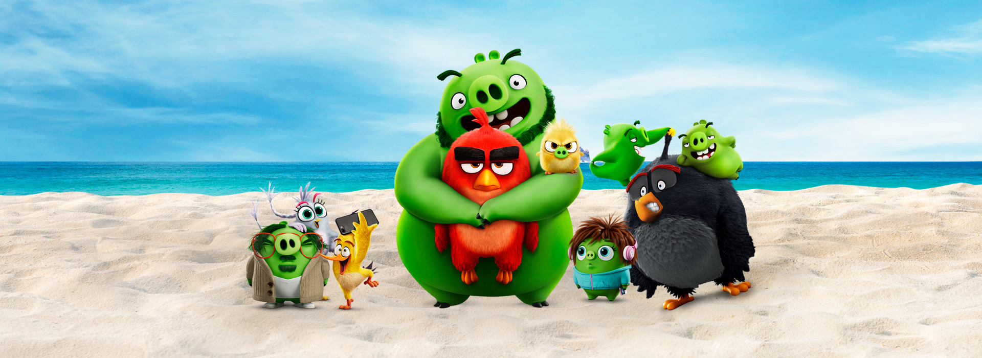 Movie poster The Angry Birds Movie 2