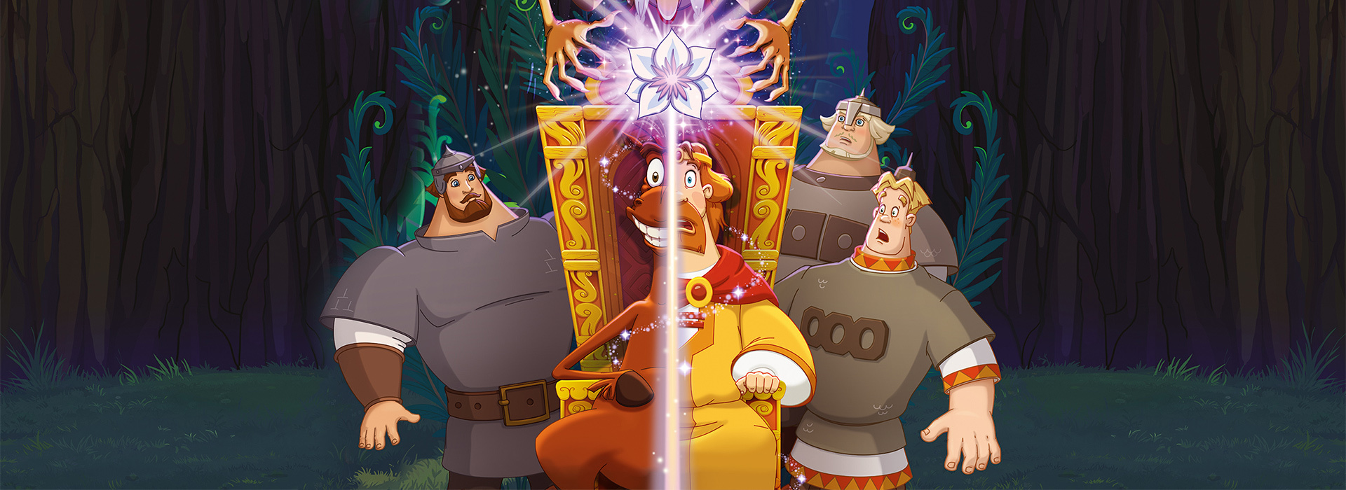 Постер фильма Три богатыря и Конь на троне
