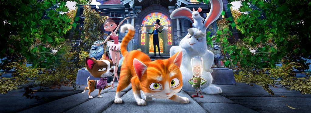 Постер фильма Кот Гром и заколдованный дом