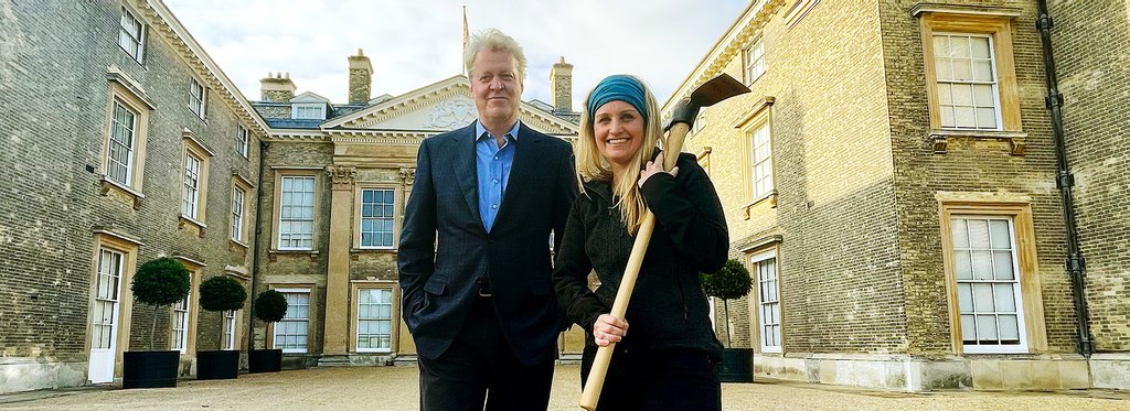 Постер фильма Древние секреты Олторпа вместе с Чарльзом Спенсером