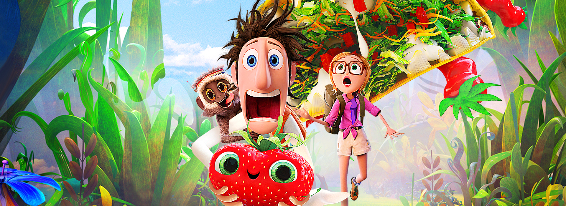 Movie poster Cloudy with a Chance of Meatballs 2