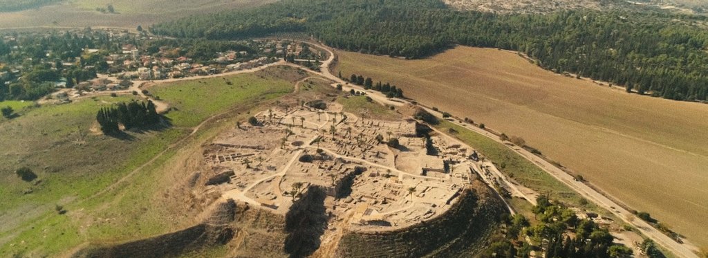 Movie poster Tel Megiddo (Armageddon) National Park, Israel