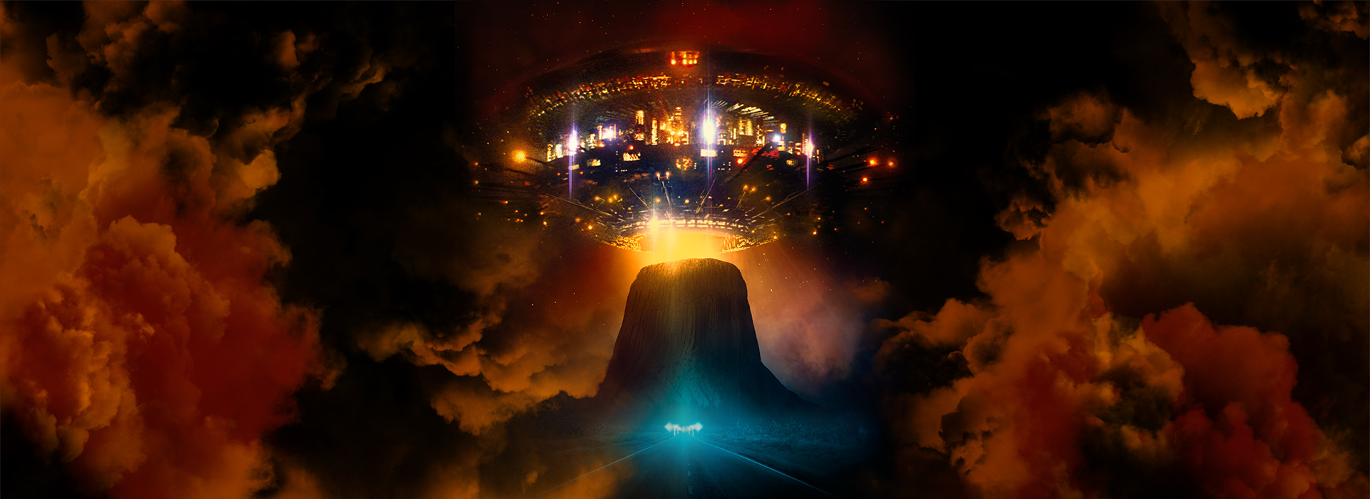 Movie poster Close Encounters of the Third Kind (HD)