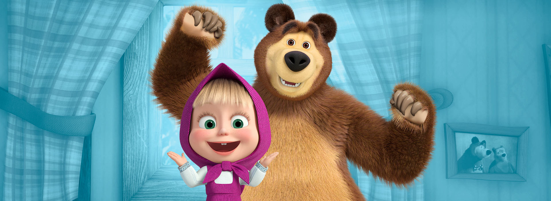 Series poster Masha and the Bear