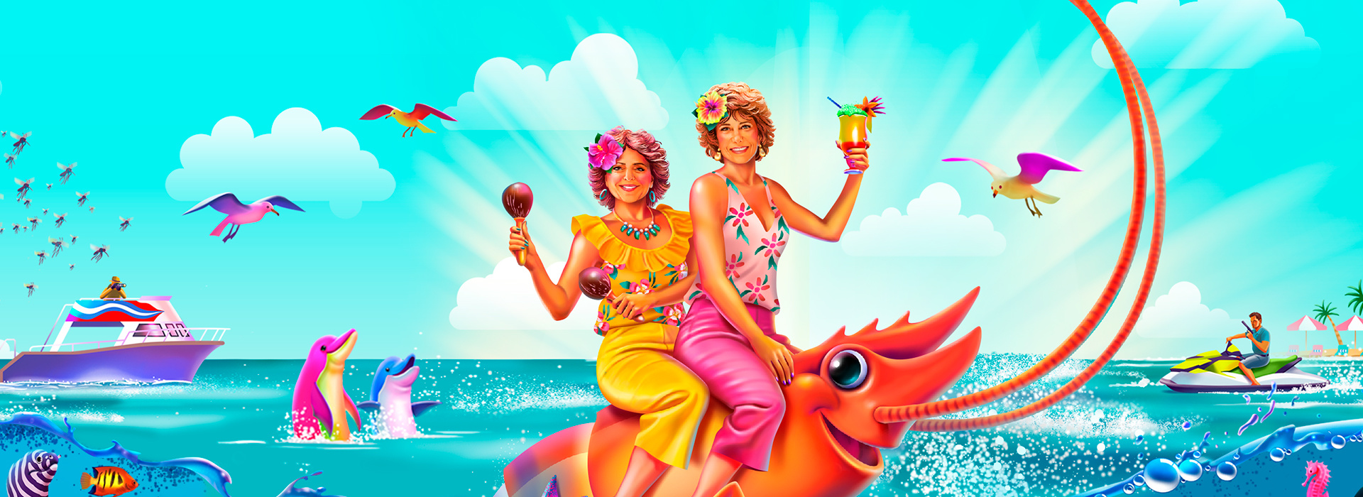 Movie poster Barb & Star Go to Vista Del Mar