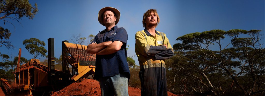 Series poster Aussie Gold Hunters