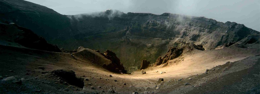 Movie poster On the Volcano