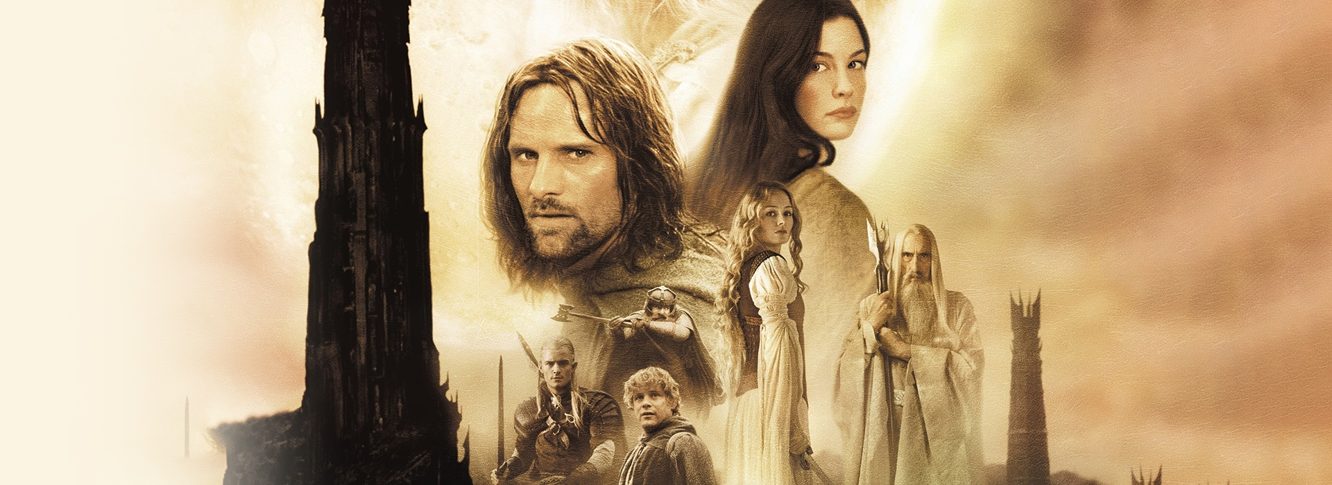 Movie poster Lord of the Rings: The Two Towers