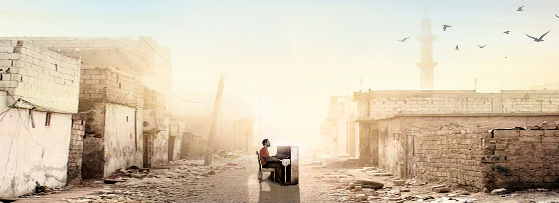 Movie poster The Pianist of Yarmouk
