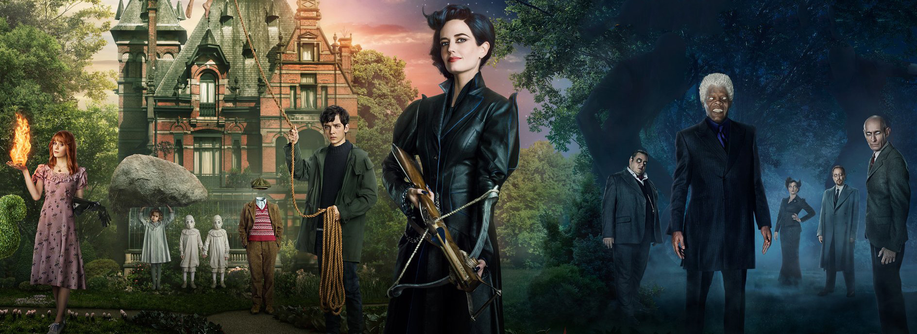 Movie poster Miss Peregrine's Home for Peculiar Children