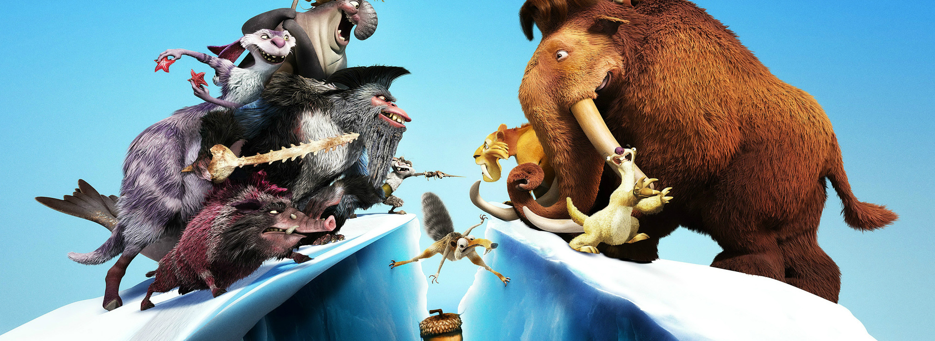 Movie poster Ice Age: Continental Drift
